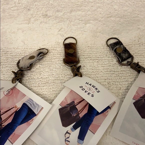 Artisan cowhide key chain❤️ - Picture 4 of 4